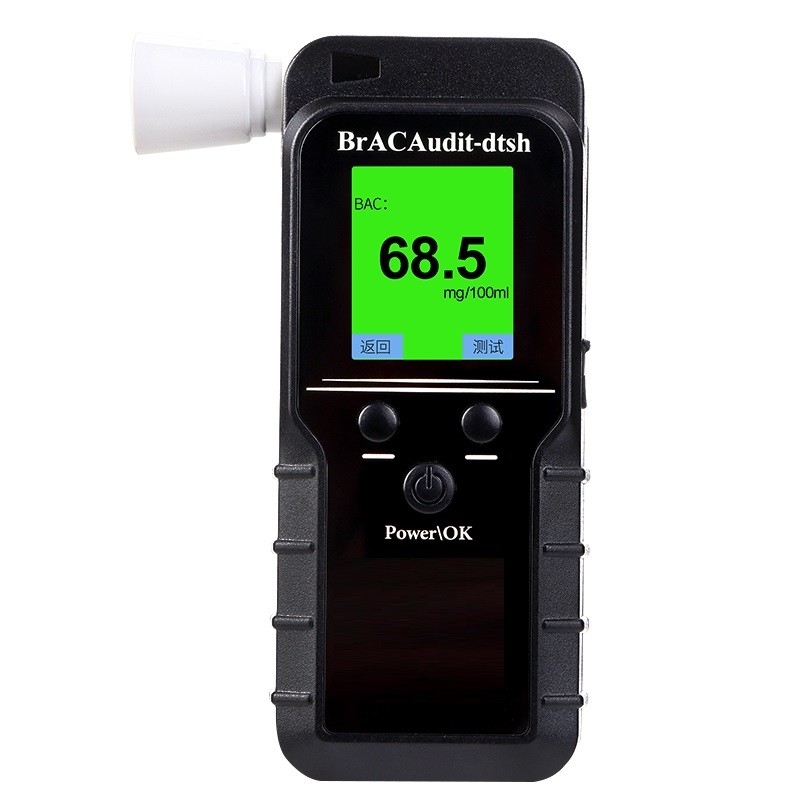 Alcohol Breathalyzer Accuracy Alcohol Tester with Digital Blue LCD Display